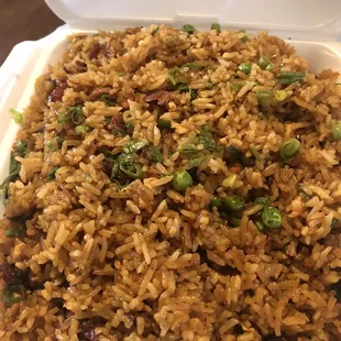 Bbq pork fried rice