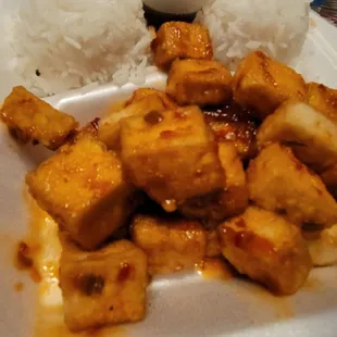 Spicy tofu