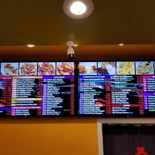 New menu board!