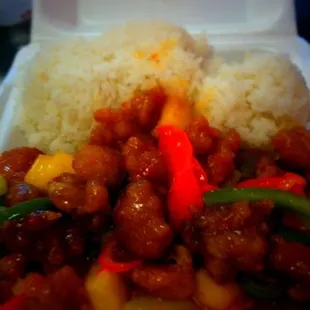 spicy orange chicken