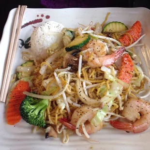 Shrimp Yakisoba