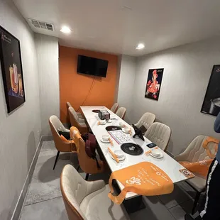 Private rooms available