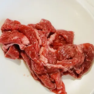 Marinated Garlic Beef