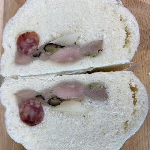 Small Filling in the "Large Chicken Bun"