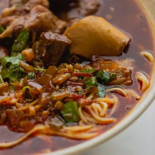 Spicy Beef Noodle Soup