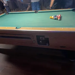 I did say I was bad at pool