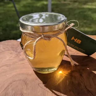 Local honey from the apple orchards of Elyria