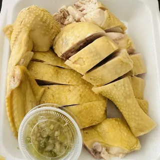 Hainan Chicken on Rice