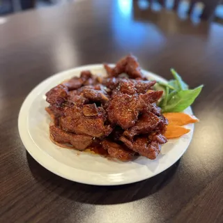 902. Baked Pork Chop with Peking Sauce