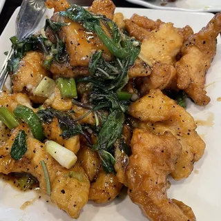 602. Sauteed Fish Fillet with Garlic Sauce