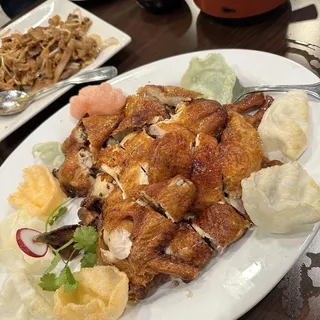 102. Crispy Deep Fried Chicken(whole)