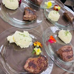 Plated catering