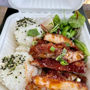 Honey sriracha chicken