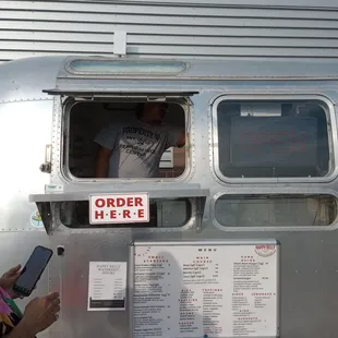 The guy that took our order