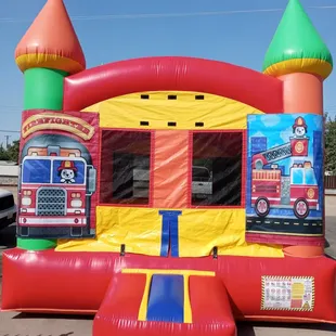 13x13 firefighter bounce house