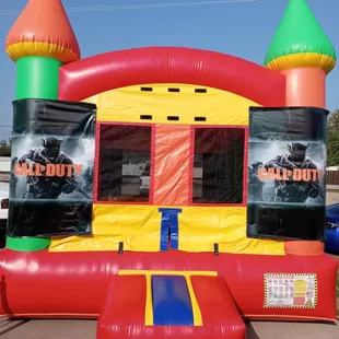 Call of duty bounce house 13x13