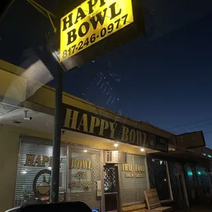 Exterior, look for the sign!