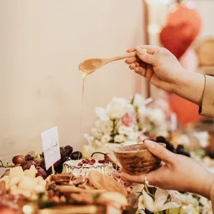 Grazing table at Old Sugar Mill in Yolo County