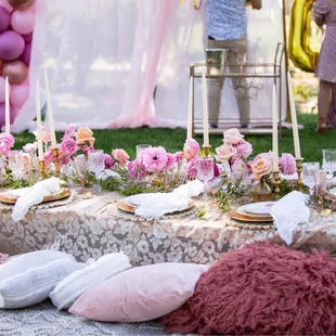 Luxury picnic set up for my 30th birthday!