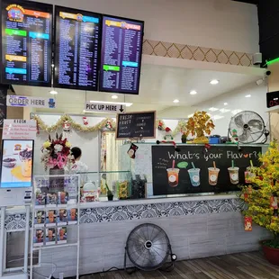 the front of the shop