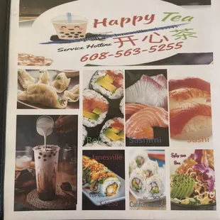 Happy bubble tea