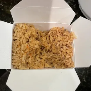 Steamed rice