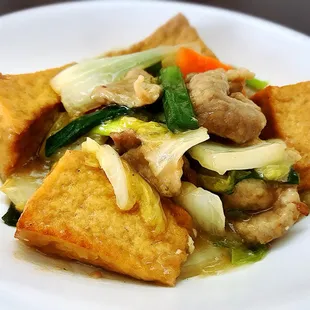 Tofu pork