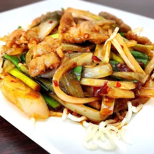 Mongolian pork