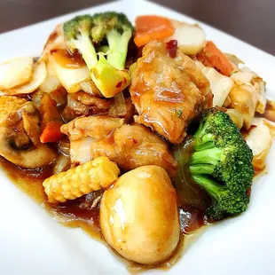 Garlic pork