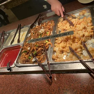 Coconut shrimp is good