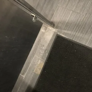 Grime all over the floor
