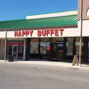 the front of the restaurant