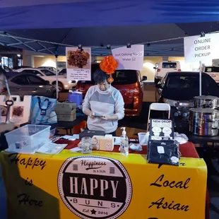 Happy Buns at a local night market