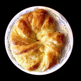 Happy Bun, which is a fluffy, sweet bun with a buttery coconut filling
