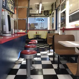 interior, sushi and sashimi