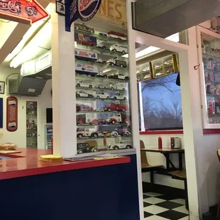 Collectibles and decor.