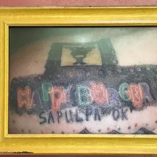 loyal customer's tattoo ..