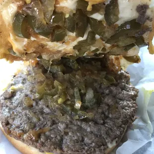 the "Dirty Burger"