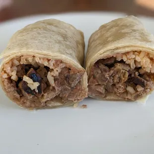 Carne asada regular burrito