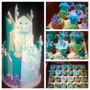 Elsa's Ice Castle Birthday
