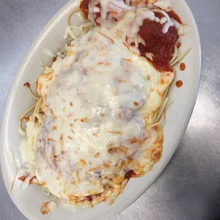 Eggplant parmigiana!