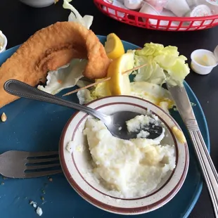 2 egg fried catfish breakfast soooooo good!!!! And a huge portion!! Omg!