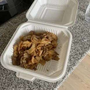 Almost $20 .that little food