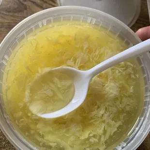 Egg drop soup