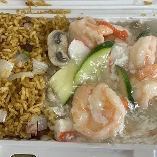 Shrimp with Lobster Sauce