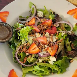 Berry salad was amazing