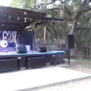 Outdoor stage