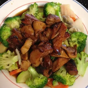 Everyone love Bourbon Chicken