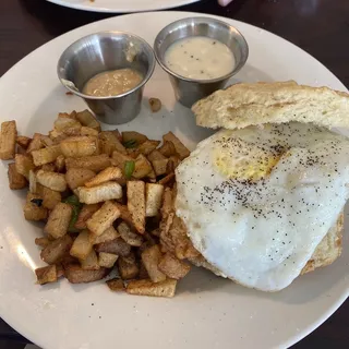 Biscuit with Fried Chicken
