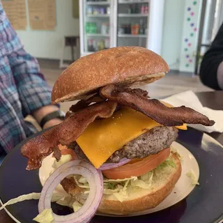 Bacon and Cheddar Burger